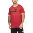 Фото #1 товара Puma Essentials Logo Crew Neck Short Sleeve T-Shirt Mens Red Casual Tops 5864494