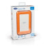 LaCie Rugged Mini - 2000 GB - 3.2 Gen 1 (3.1 Gen 1) - 5400 RPM - Orange - Silver