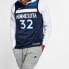 Фото #5 товара Баскетбольная майка Nike Towns 32 Forest Wolves фанатская версия мужская синего цвета