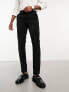 Фото #2 товара ASOS DESIGN smart co-ord skinny trousers in black corduroy