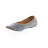 Фото #4 товара Bed Stu Step F301601 Womens Gray Leather Slip On Ballet Flats Shoes 6