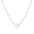 Romantic steel necklace Logomania Heart TJ-0525-N-45