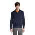 School Uniform Men's Lightweight Fleece Quarter Zip Pullover Jacket