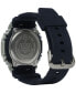 ფოტო #2 პროდუქტის Men's Black & Silver-Tone Strap Watch 45.2mm