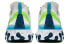 Фото #3 товара Кроссовки Nike React Element 55 Бело-голубо-зеленые