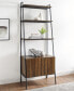 Фото #4 товара Industrial Wood Ladder Bookcase