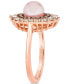 Фото #4 товара Кольцо Le Vian Strawberry Pearl & Diamond Double Halo