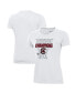 ფოტო #1 პროდუქტის Women's White South Carolina Gamecocks 2024 NCAA Women's Basketball National Champions Locker Room T-Shirt