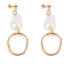 BALBOA LONG earrings #shiny gold 1 u