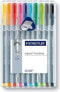 Staedtler Cienkopis fibrowy TRIPLUS FINELINER, etui 10 kolorów (STA149)