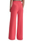 Women's Mid-Rise Side-Zip Wide-Leg Pants