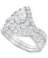 ფოტო #1 პროდუქტის Diamond Pear Bridal Set (2 ct. t.w.) in 14k White Gold