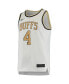 Men's 4 White Colorado Buffaloes Replica Basketball Jersey