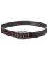 Фото #3 товара Hart Schaffner & Marx Techno Grain Reversible Leather Belt Men's