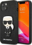 Karl Lagerfeld Karl Lagerfeld KLHCP13SOKPK iPhone 13 mini 5,4" czarny/black hardcase Saffiano Ikonik Karl`s Patch