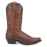 Фото #1 товара Laredo Gentry Tooled Inlay Embroidered Snip Toe Cowboy Mens Brown Casual Boots
