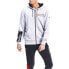 Фото #1 товара Puma Rbr Logo Hooded Full Zip Sweat Jacket Mens Grey Casual Athletic Outerwear 7