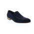 Фото #4 товара Bruno Magli Nunzio MB2NUNN1 Mens Blue Suede Loafers & Slip Ons Casual Shoes