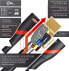 Фото #3 товара CSL- Ultra HD 4K HDMI Cable White/Red/Black V2 Black