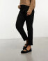 Фото #3 товара Miss Selfridge mom high waist jean in black wash