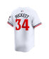 Men's Kirby Puckett White Minnesota Twins Home limited Player Jersey