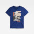 ფოტო #3 პროდუქტის G-STAR City Graphic Regular Fit short sleeve T-shirt