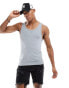 Фото #1 товара ASOS DESIGN muscle fit vest in grey