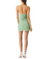 Фото #2 товара Платье alice + olivia Celestine Wrap Mini Dress