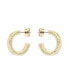 ფოტო #3 პროდუქტის SENATTA: Crystal Hoop Earrings For Women