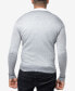 ფოტო #2 პროდუქტის Men's Herringbone Cardigan Sweater
