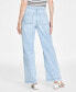 Фото #2 товара Women's Sailor High-Rise Wide-Leg Jeans, Created for Macy's