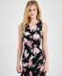 ფოტო #3 პროდუქტის Juniors' Ruffled Floral Maxi Dress