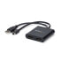 Фото #3 товара 2-Port Multi Monitor Adapter - Mini DisplayPort to 2x DisplayPort MST Hub - Dual 4K 30Hz - Video Splitter for Extended Desktop Mode on Windows PCs Only - mDP 1.2 to 2x DP - Mini DisplayPort - 2x DisplayPort - 3840 x 2160 pixels - Black - Plastic - 4K Ultr