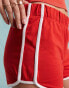 Фото #4 товара Miss Selfridge tipping detail shorts in red