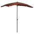 Фото #2 товара Садовый зонт vidaXL Sonnenschirm с защитой от ультрафиолета и светостойким полиэфирным покрытием