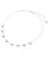 Фото #2 товара Swarovski silver-Tone Crystal Ortyx Punk Necklace, 14-1/8" + 2" extender