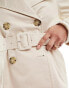 & Other Stories relaxed belted trench coat in beige