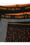 Фото #3 товара Трусы мужские Koton 3 шт. с принтом и разноцветные