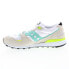 Saucony Azura S70493-2 Mens White Suede Lace Up Lifestyle Sneakers Shoes