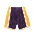 Фото #2 товара Spodenki Mitchell & Ness Men's NBA LA Lakers Wild Life Swingman Shorts