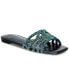 Фото #1 товара Women's Tianah Embellished Flat Sandals, Created for Macy's