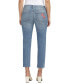 Women's Ruby Mid Rise Straight Cropped Jeans