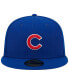 Головной убор New Era шляпа 59FIFTY Team Color Chicago Cubs 2016 World Series для мужчин Синий, 8 - фото #3