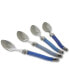 Laguiole Shades of Blue Coffee Spoons, Set of 4