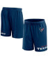 Фото #1 товара Men's Navy Houston Texans Clincher Shorts