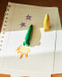 Rocket crayons (pack of 8)