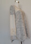 Фото #4 товара Style & Co Women's Lace Yok Sleeve Scoop Neck Sweater Long Sleeve Marled Gray M