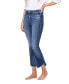 ფოტო #2 პროდუქტის Women's High Rise Cropped Step Hem Flare Jeans