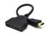 Gembird DSP-2PH4-04 - HDMI Type A (Standard) - 2 x HDMI Type A (Standard) - Black