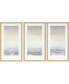 Фото #1 товара Paragon Sable Island Framed Wall Art Set of 3, 32" x 18"